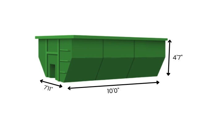 15 Yard Roll Off Dumpster Container