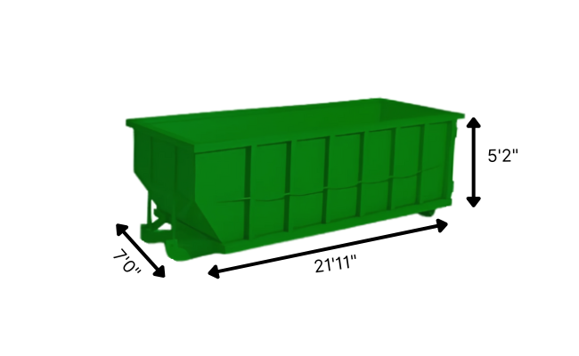 30 Yard Roll Off Dumpster Container