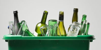 recycle bottles cans and