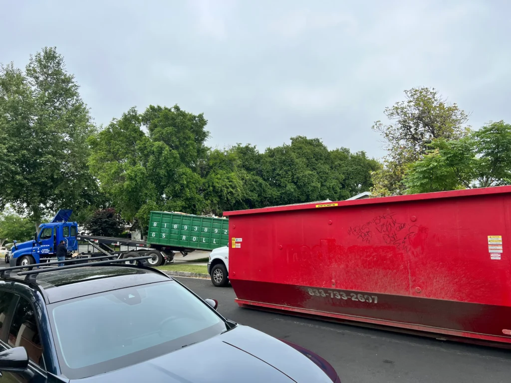 green star roll off construction dumpsters