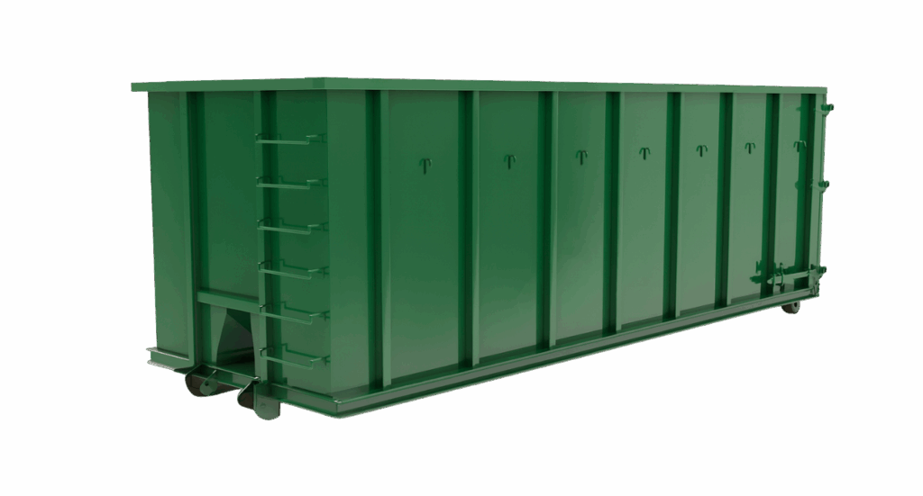 40 Yard Dumpster transparent