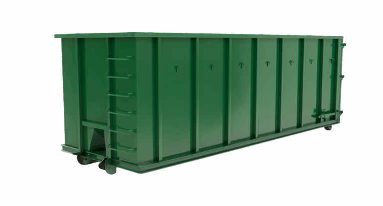 40 Yard Dumpster transparent